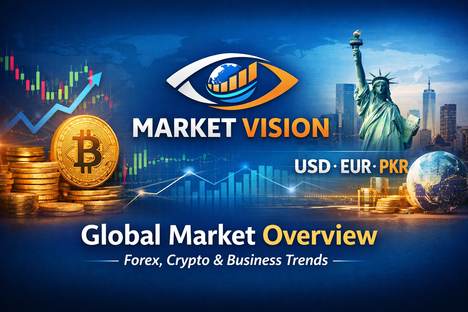 Today’s global market update – Forex, cryptocurrency & commodity trends